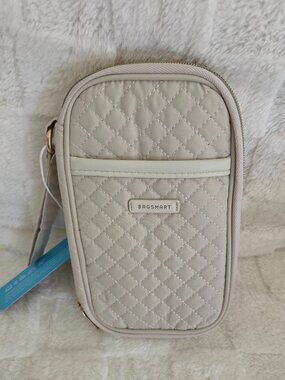 BAGSMART, Travel Cable Organizer, Single Layer, Beige, NWT